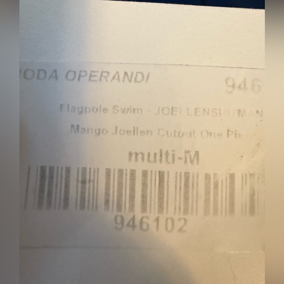 Nwt Flagpole Swim Joellen Colorblock One Piece Swimsuit - Picture 5 of 5